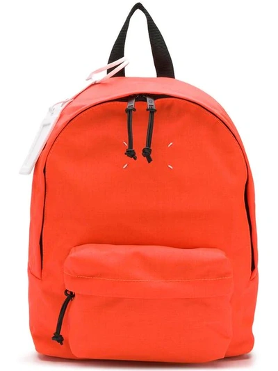 Shop Maison Margiela Stereotype Backpack In Orange