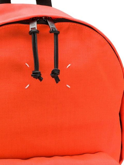 Shop Maison Margiela Stereotype Backpack In Orange
