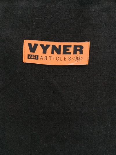 Shop Vyner Articles Large Shopper Bag - Black