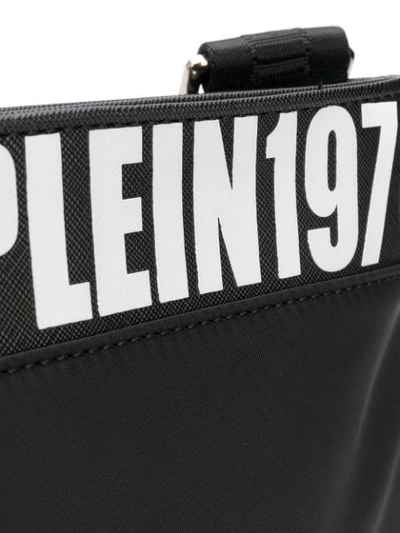 Shop Philipp Plein Quilted Shoulder Bag In Black
