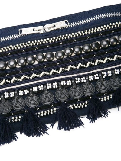 Shop Undercover Embellished Belt Bag In Navy