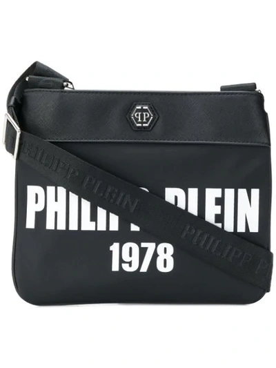 Shop Philipp Plein Easy Going Cross Body Bag - Black