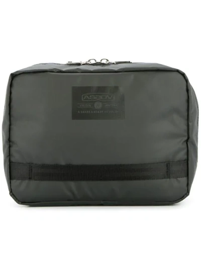 Shop As2ov Zip-around Clutch In Black