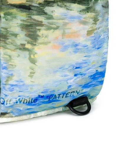 Shop Off-white Lake Painting Messenger Bag - Blue