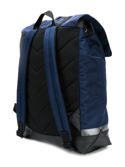 Shop Diesel Volpago Backpack In Blue