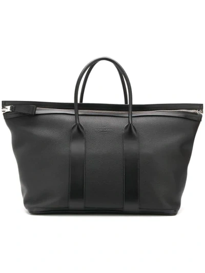 Shop Tom Ford Classic Shopping Tote In Black