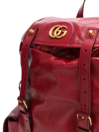 Shop Gucci Re(belle) Backpack In Red