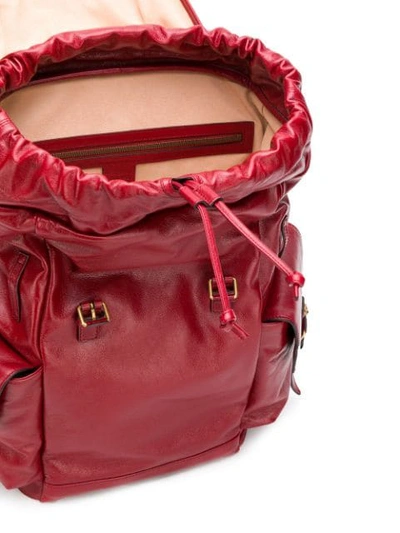 Shop Gucci Re(belle) Backpack In Red