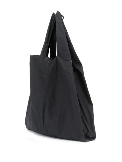 Shop Maison Margiela Dual-wear Shopping Bag In T8013 Black