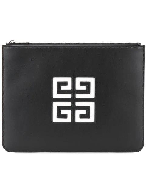 Givenchy 4g Clutch Bag In Black | ModeSens