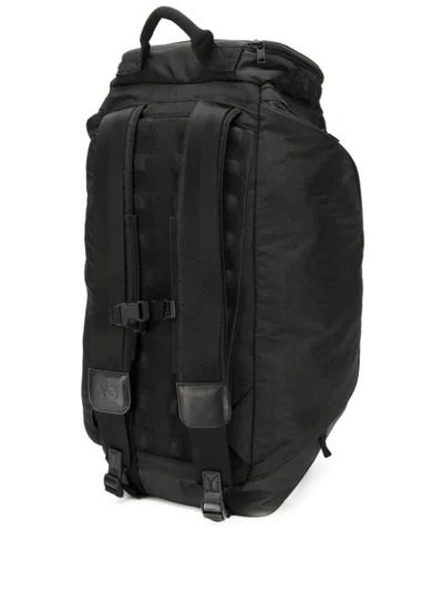 Shop Y-3 Travel Backpack In Black