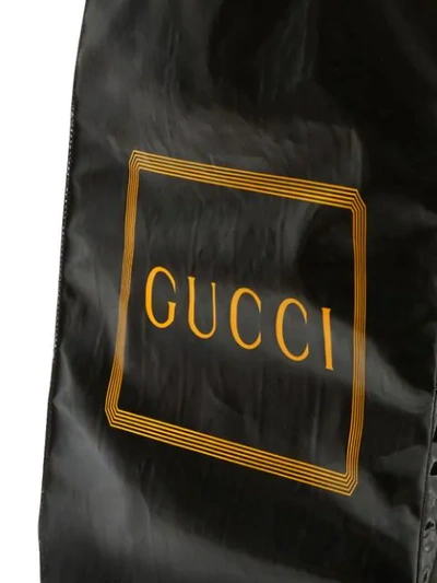 Shop Gucci Medium  Print Tote In Black