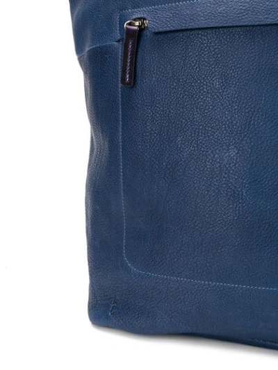 Shop Ally Capellino Large Hoy Backpack In Blue