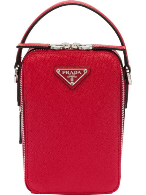 red prada shoulder bag