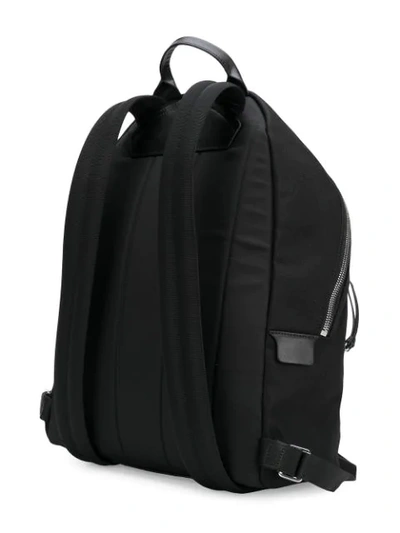 Shop Roberto Cavalli Don't Trust Fashion Backpack - Black