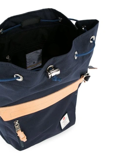 Shop As2ov Drawstring Backpack In Blue