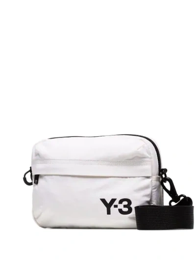 Shop Y-3 Logo Belt Bag In White