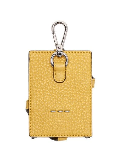 Shop Fendi Gaming Cards Bag Charm In F0zrc-yellow