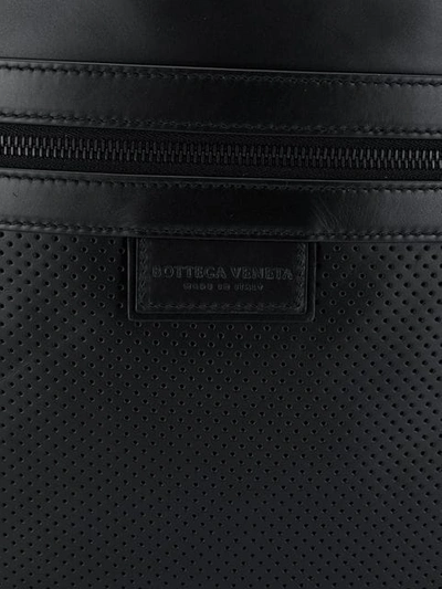 Shop Bottega Veneta Flat Tote Backpack In Black