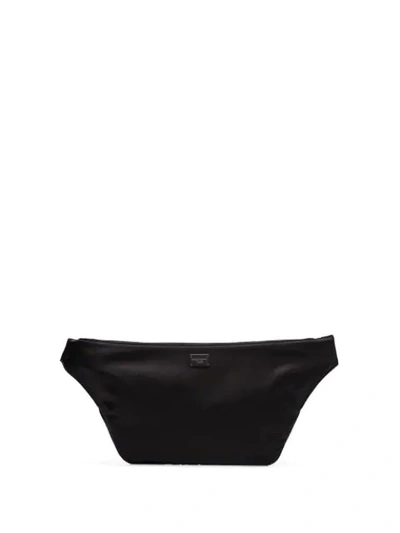 Shop Dolce & Gabbana Logo-print Belt Bag In 8p928 Nero/mult.reflective