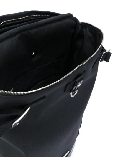 Shop Saint Laurent Rivington Race Backpack In Black