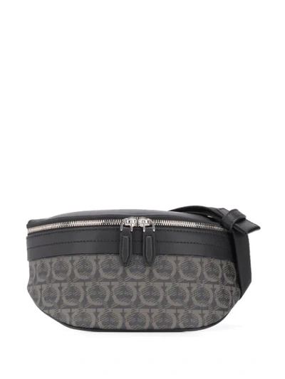 Shop Ferragamo Large Belt Bag In Black