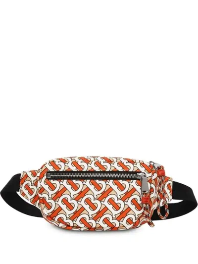 Monogram Technical canvas Belt Bag In Red Multi
