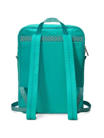 Shop Gucci Medium Backpack With  '80s Patch In Blue