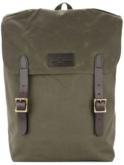 Shop Filson Wide Loose Backpack In Green