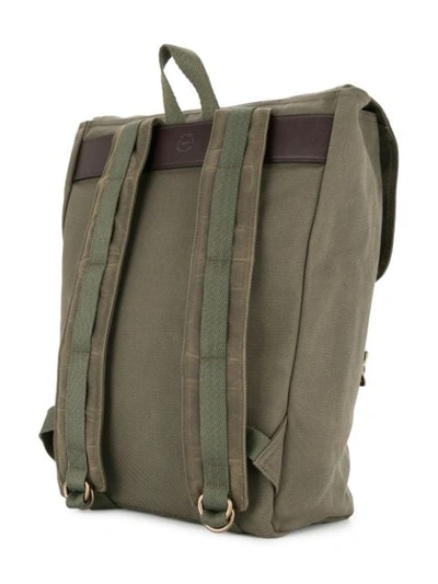 Shop Filson Wide Loose Backpack In Green