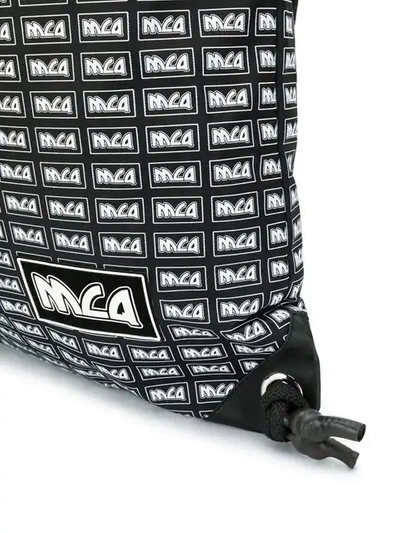 Shop Mcq By Alexander Mcqueen Logo Backpack In Black