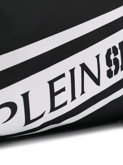 Shop Plein Sport Large Logo Print Holdall In Black