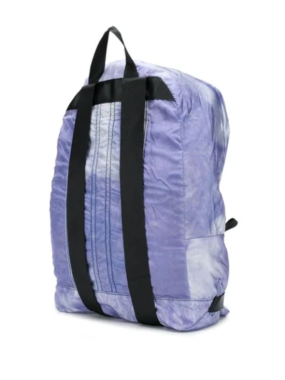 Shop Diesel Packable Backpack In Purple