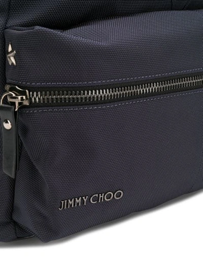 Shop Jimmy Choo Reed Backpack In Blue