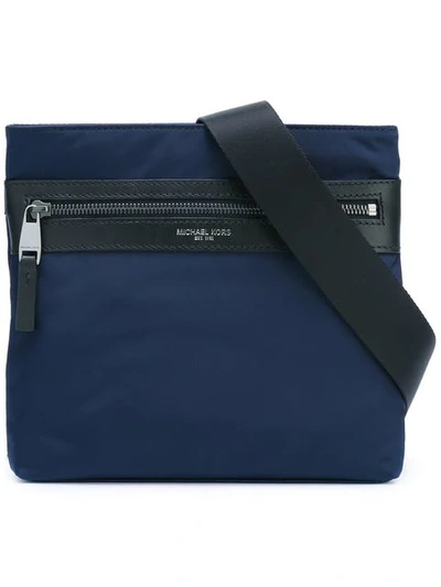 Shop Michael Kors 'kent' Messenger Bag In Blue