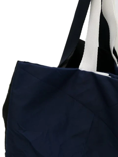 Shop Marni Top Handles Tote Bag In Black