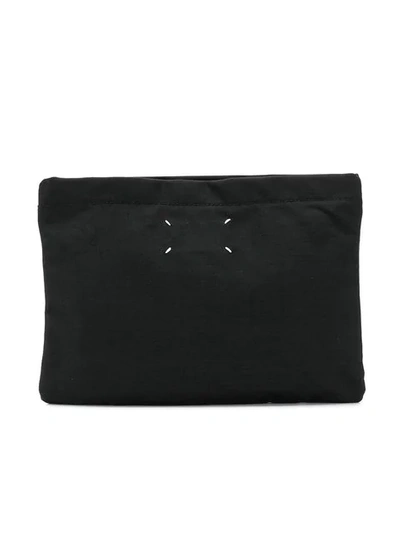 Shop Maison Margiela Combined Clutch Bags In Black