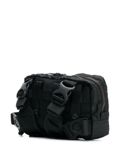 Shop Junya Watanabe Panelled Utility Style Backpack In Black