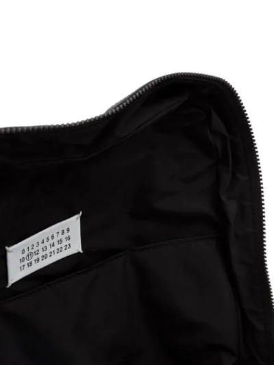 Shop Maison Margiela Numbers Backpack In Black