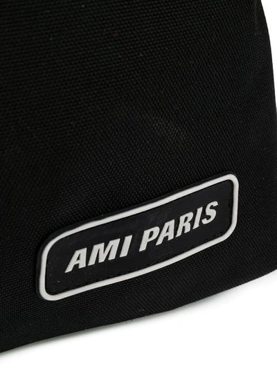 Shop Ami Alexandre Mattiussi Ami Paris Backpack In Black