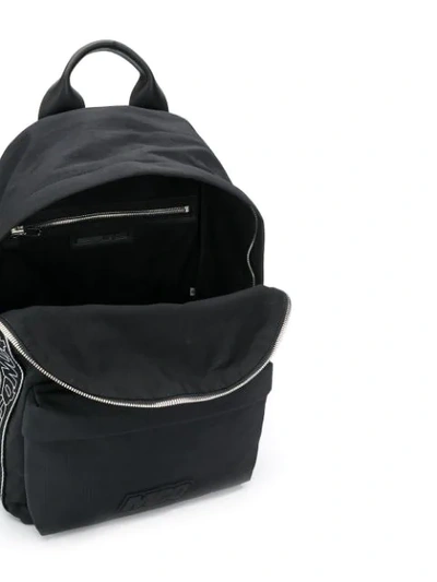Shop Mcq By Alexander Mcqueen Hyper Logo Backpack In Black