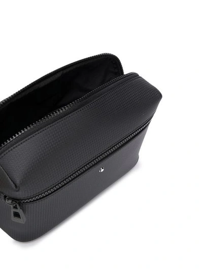 Shop Montblanc Logo Belt Bag In Sm000 Black