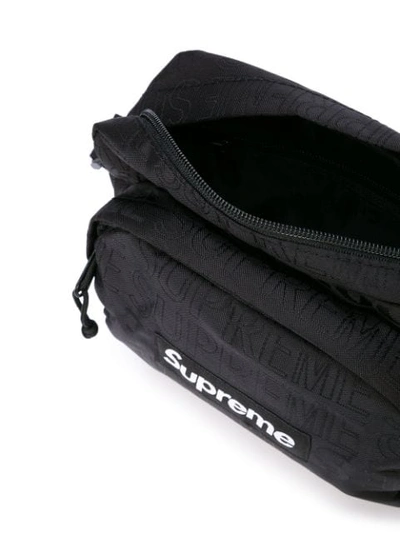 Shop Supreme Shoulder Crossbody Logo Bag In Black