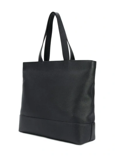 Shop Versace Barocco Istante Tote Bag - Black