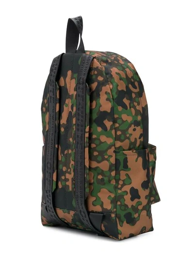 Shop Off-white Camouflage Arrow Backpack In Green