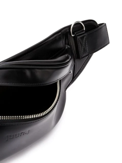 Juun.j Logo Panelled Belt Bag In Black | ModeSens