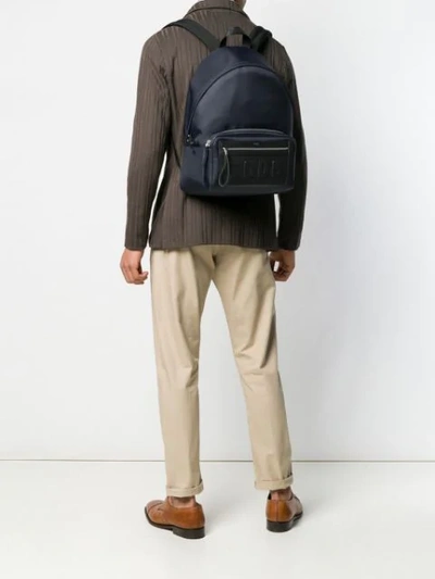 TOD'S LARGE BACKPACK - 蓝色