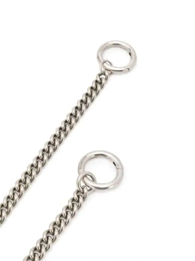 Shop Balenciaga Thin Trouser Chain - Silver