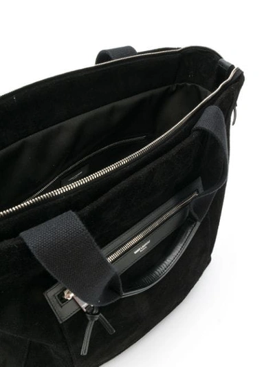 Shop Saint Laurent Klassischer Shopper - Schwarz In Black