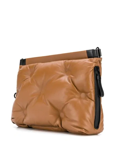 Shop Maison Margiela Glam Slam Two-way Shoulder Bag In Brown